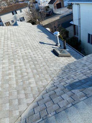 My roof after J Broni Roofing  (Al) and his team finished my job.