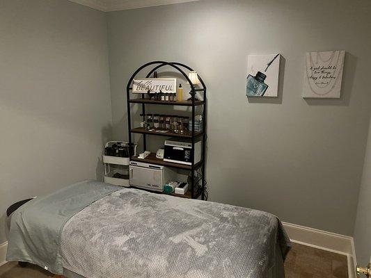 Esthetician room