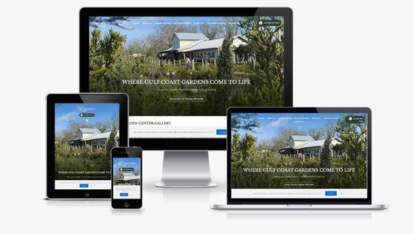 Gardening Store Website Design