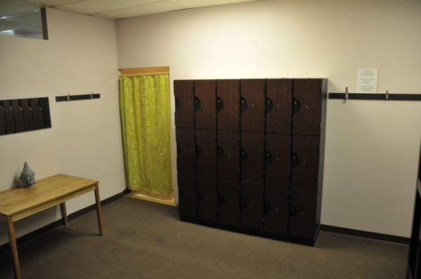 women's changing room