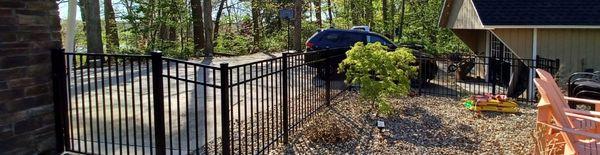 4' Ornamental Aluminum Fence