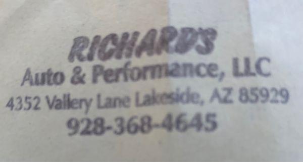 Richards Auto & Performance