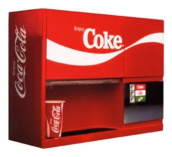 Coca Cola Break-Mate Machine