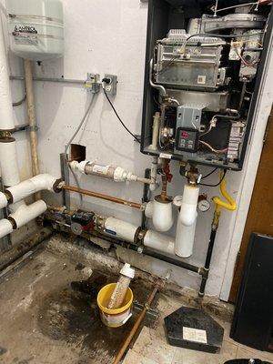 Tankless maintenance