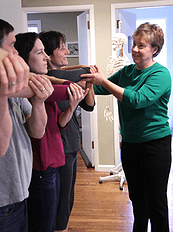 A group Feldenkrias class at TotalMotion NW | Bellevue Feldenkrais