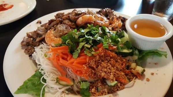 Vermicelli Bowl with Pork and Shrimp