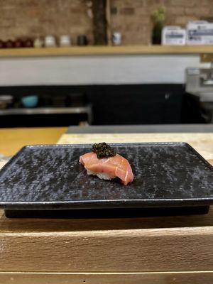 Chu-toro and "fancy sea salt"