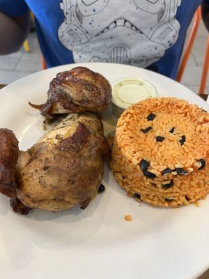 1/2 Peruvian Chicken