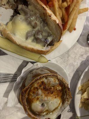 French onion au jus