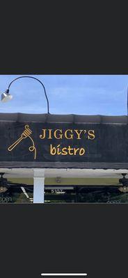 Jiggy's Bistro signage