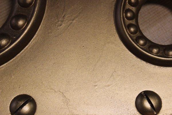 Waves and ripples on Bechstein cast iron plate after being finished.