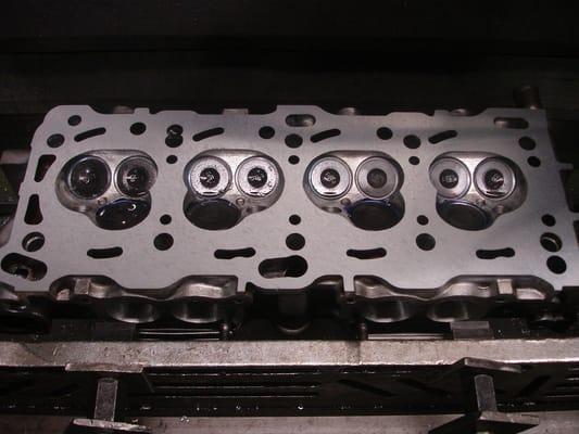 Resurfaced cylinder head