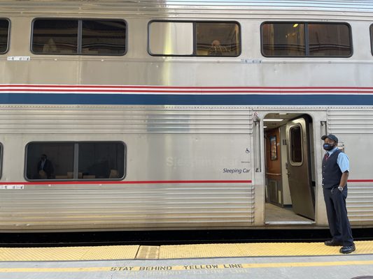 California Zephyr in Reno, November 2021