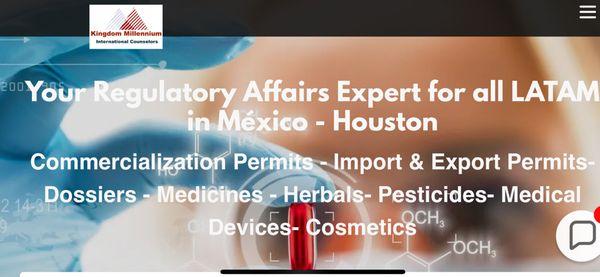 Regulatory Affairs in Mexico and US