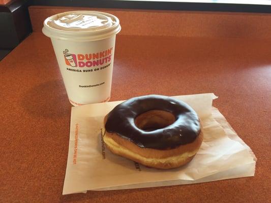 Donut and coffee