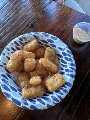 Gouda Mac and cheese bites