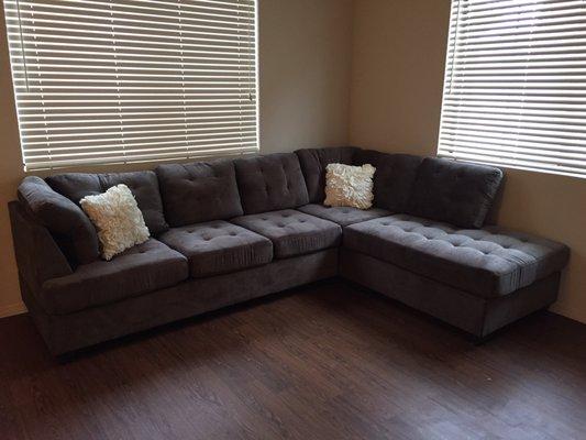 My beautiful new couch!