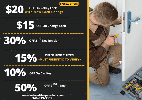 Emergency Locksmith Pasadena TX offers