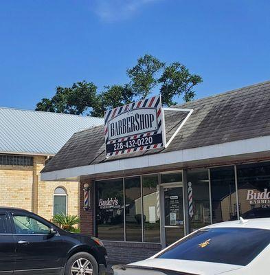 Front entrance of the shop