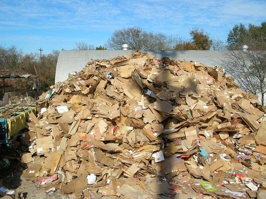 Cardboard Pile