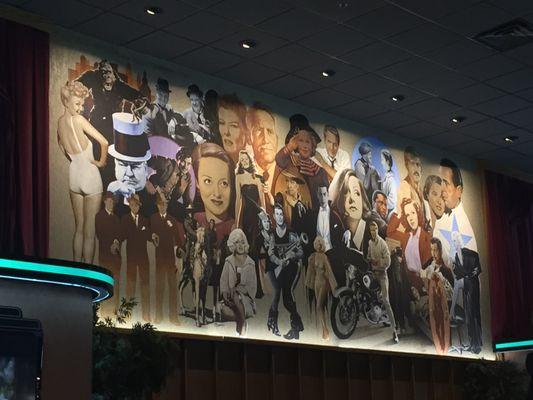 November 19, 2016; Mural at Malco Ridgeway Cinema Grill, Memphis TN