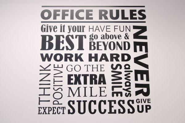 Office Rules