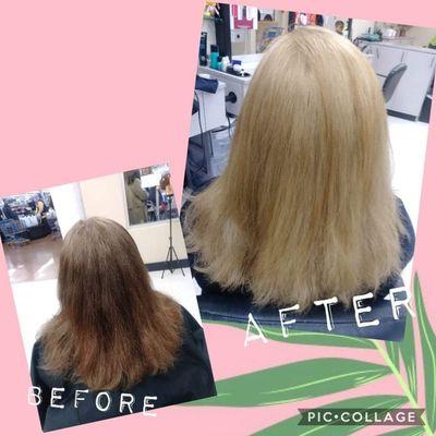 Color correction and haircut