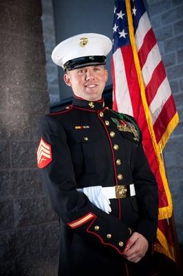 Kevin Jackson United States Marine and a Proud Hodges University Graduate