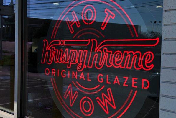 Krispy Kreme Neon Sign