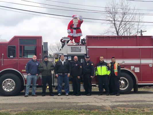 The Annual Santa Run by Franklin Township Fire Department