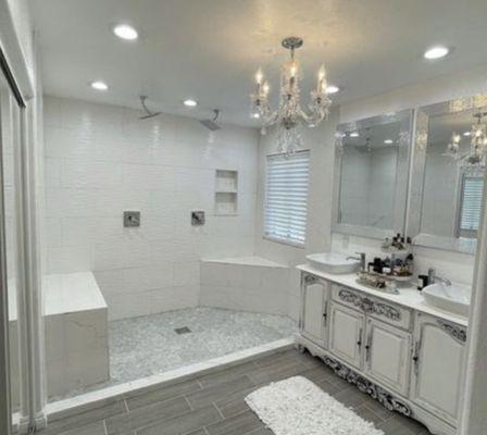 Complete restroom renovation