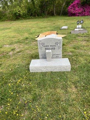 Personalize Headstones, all shapes and sizes local and inexpensive