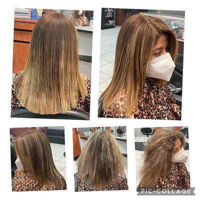 Keratin treatment call RanisASalon @734-453-0700