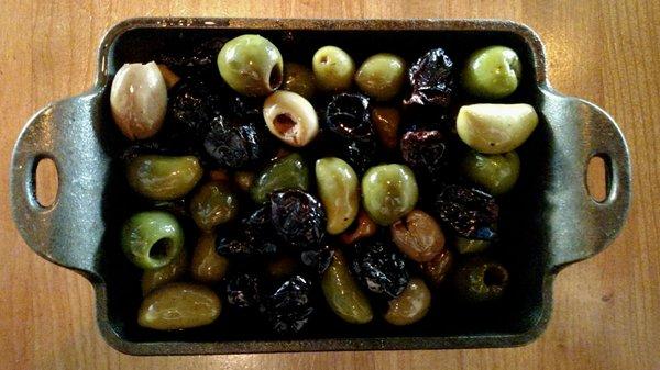 Salty olives