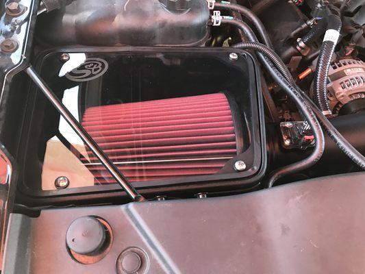 We offer S&B intakes for most vehicles