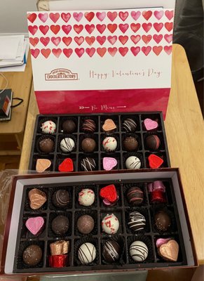 Rocky Mountain Chocolate Factory 36-piece Valentine's Day Hearts & Truffles