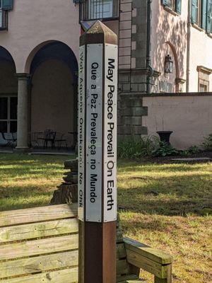 Peace pole