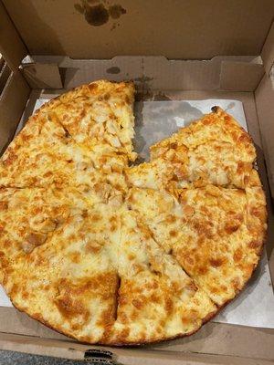 Buffalo chicken pizza