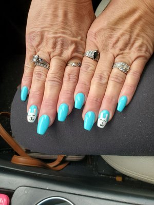 Easter nails