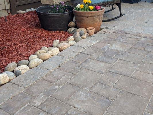 After: verona pavers