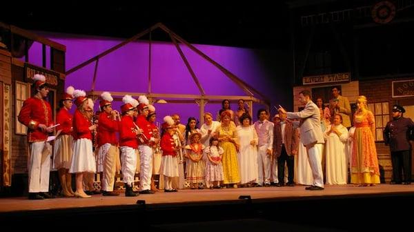 Our inaugural production
in July 2013,
Meredith Willson's THE MUSIC MAN