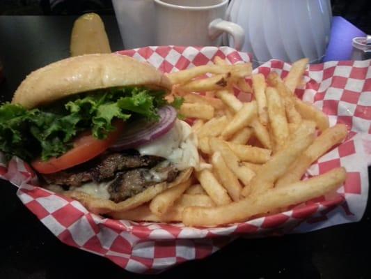 Double Cheeseburger and Fries $6.50