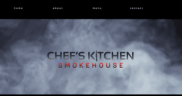 Logo & Web Design for Chef's Kitchen and Smokehouse