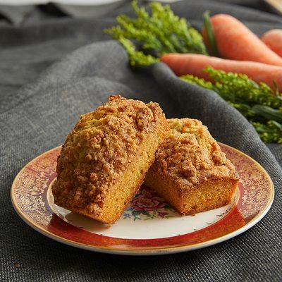 Carrot and Toasted Walnut Pound Cake