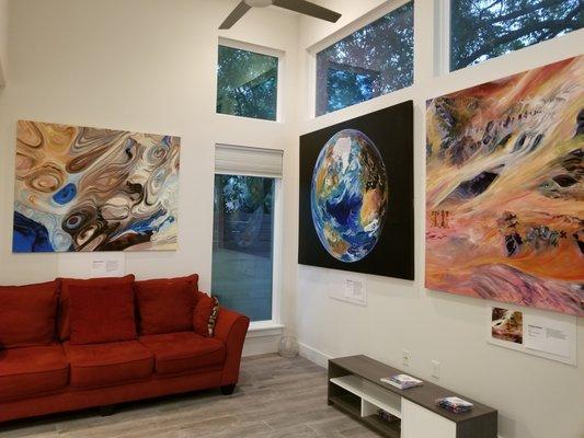 Rubina Art Gallery at Tillery ST Austin, Texas 
(Open by Appointment)