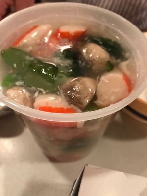 Seafood soup