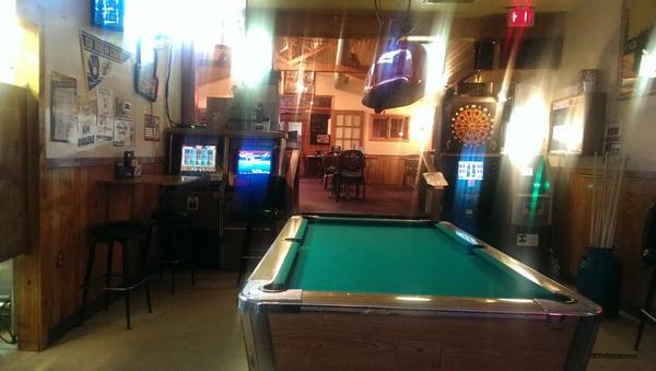 Looking into the Dining area from the bar.