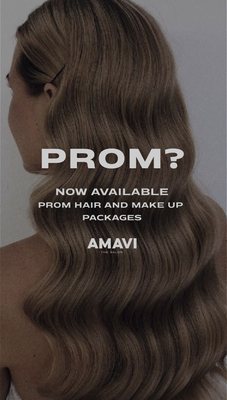 Prom 2024 hair and makeup packages. From bouncy blow drys, to Hollywood waves to soft up dos.