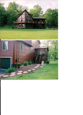 Here is a cedar home I did several years ago.  It was later featured in a local magazine