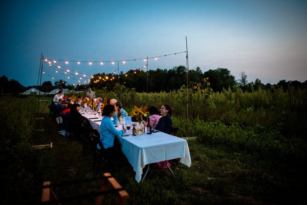 Farm Dinner at Red Fire